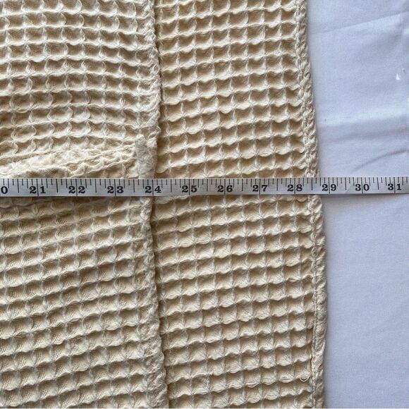 BDG Cream Stanley Waffle Knit Button-Down Shirt Size Extra Small - Picture 16 of 16